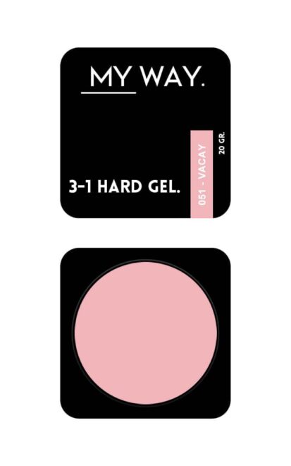 3-1 HARD GEL #051 VACAY 20 ML
