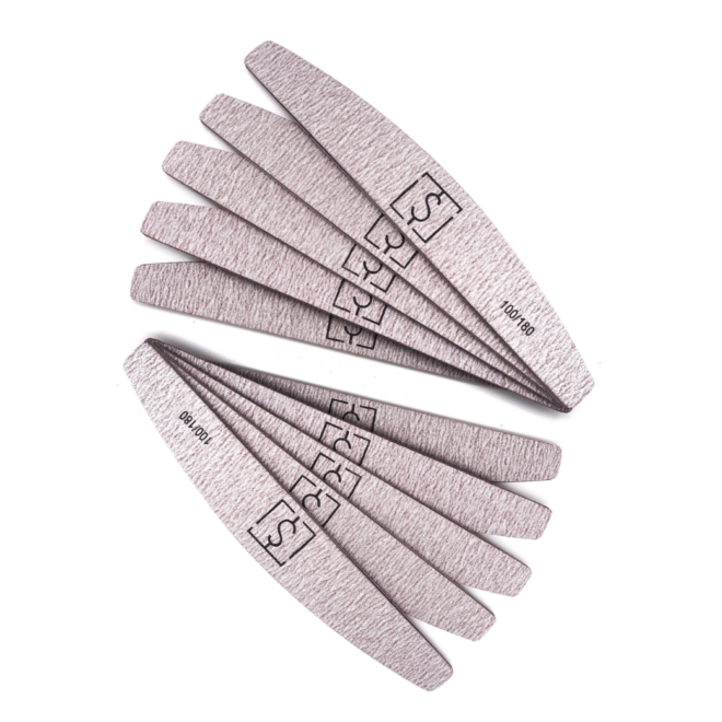 TS vijl halve maan 100/150 grit (1 stuk)