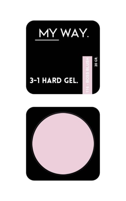 3-1 HARD GEL 116 BOSS BLUSH 20ML