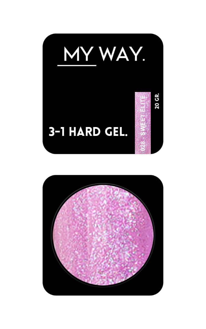3-1 HARD GEL #028 SWEET ELITE 20ML