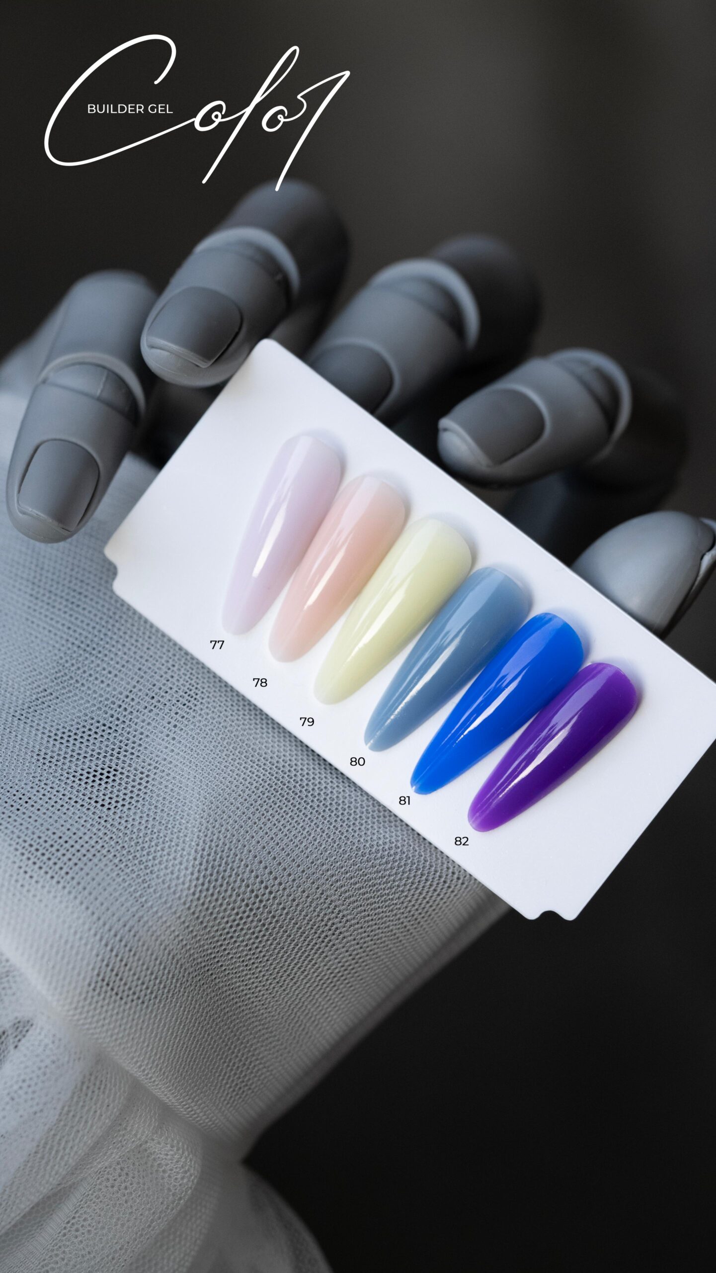 Color Builder Gel 82 Velvet Purple - Afbeelding 2