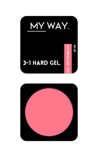 3-1 HARD GEL #054 WATERMELON 20 ML