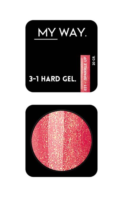 3-1 HARD GEL #031 SPARKLE UP 20ML