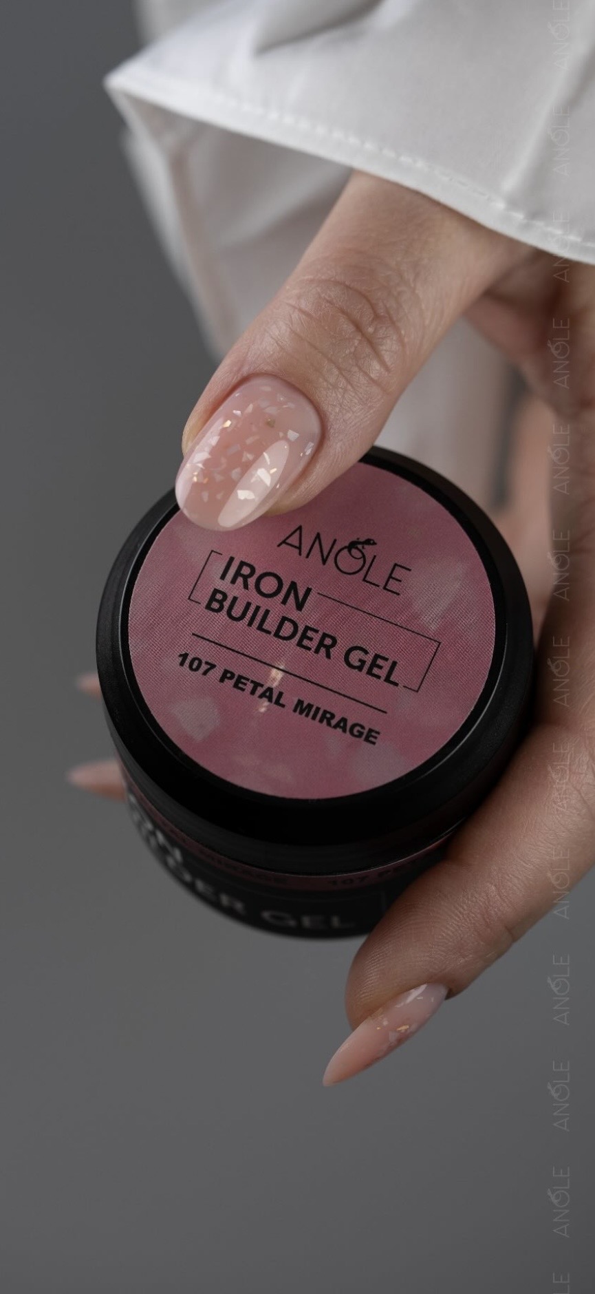 Iron Builder Gel 107 Petal Mirage | ANOLE - Afbeelding 2
