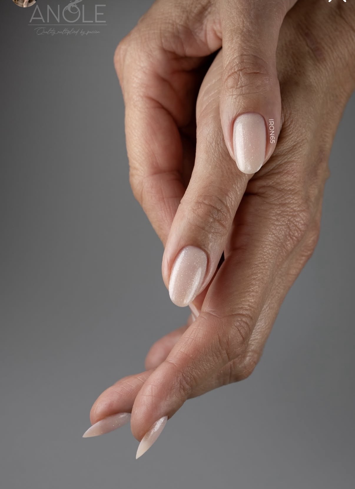 Iron Builder Gel 65 Ivory Cream | ANOLE - Afbeelding 2