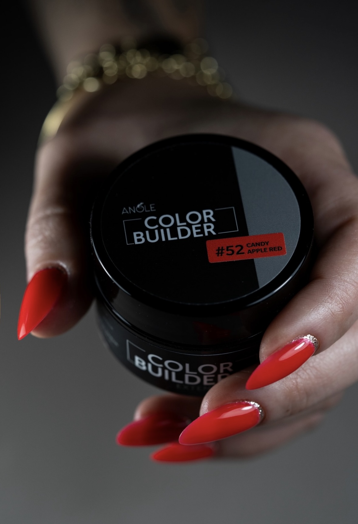 Buildergel 52 Candy Apple Red - Afbeelding 2