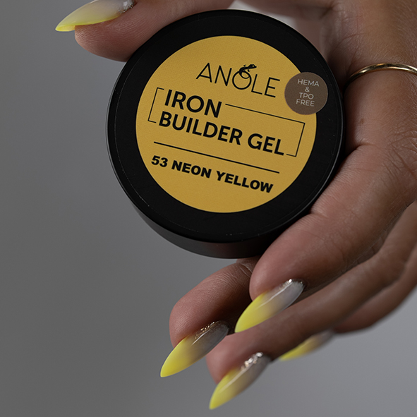 Iron Builder Gel 53 Neon Yellow | ANOLE (TPO VRIJ)