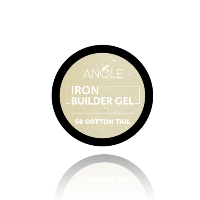 Iron Builder Gel 58 Cotton Tail | ANOLE