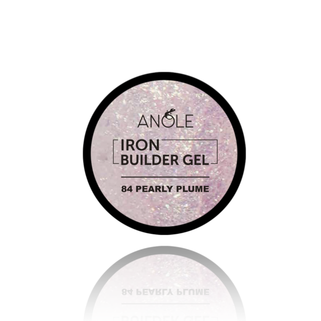 Iron Builder Gel 84 Pearly Plume | ANOLE