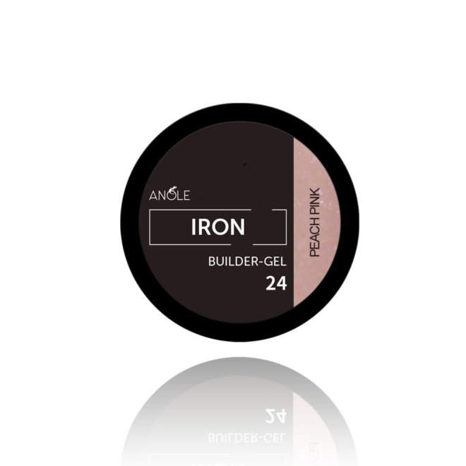 Iron Builder Gel 24 Peach Pink