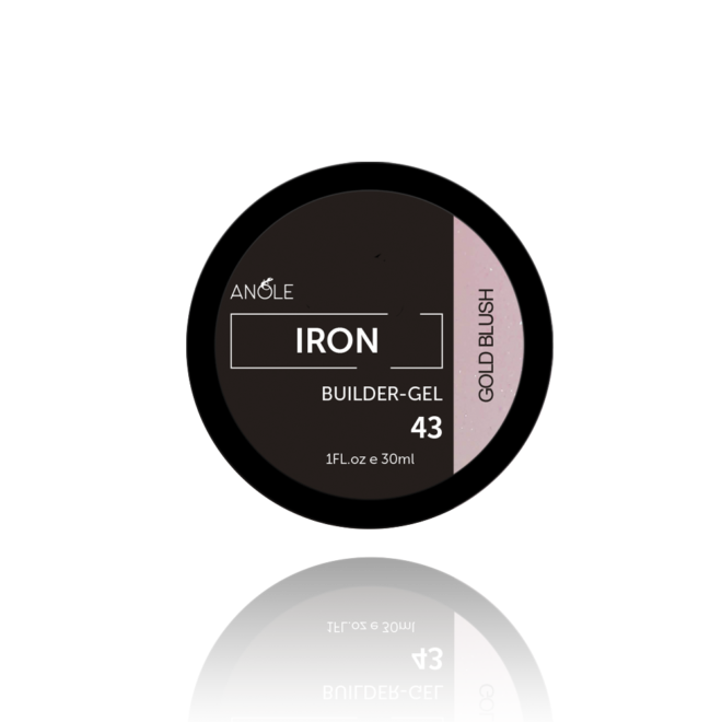 Iron Builder Gel 43 Gold Blush | ANOLE