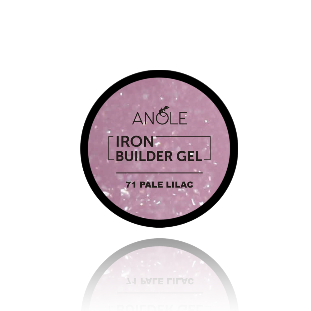 Iron Builder Gel 71 Pale Lilac | ANOLE