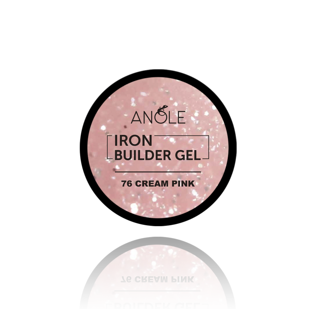 Iron Builder Gel 76 Cream Pink | ANOLE