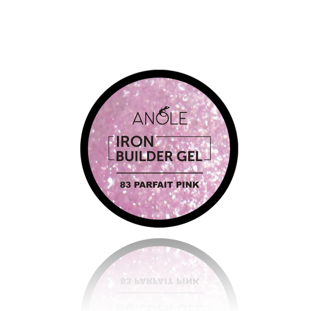 Iron Builder Gel 83 Parfait Pink | ANOLE