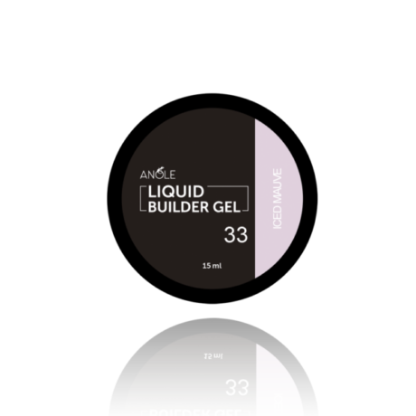 Liquid Buildergel 33 Iced Mauve (potje 15ml)