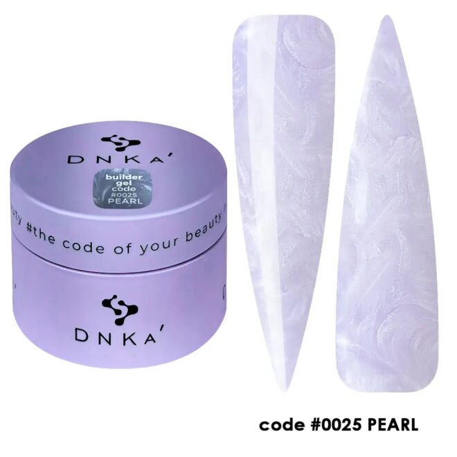 BUILDER GEL DNKa #0025 Pearl NEW FORMULA