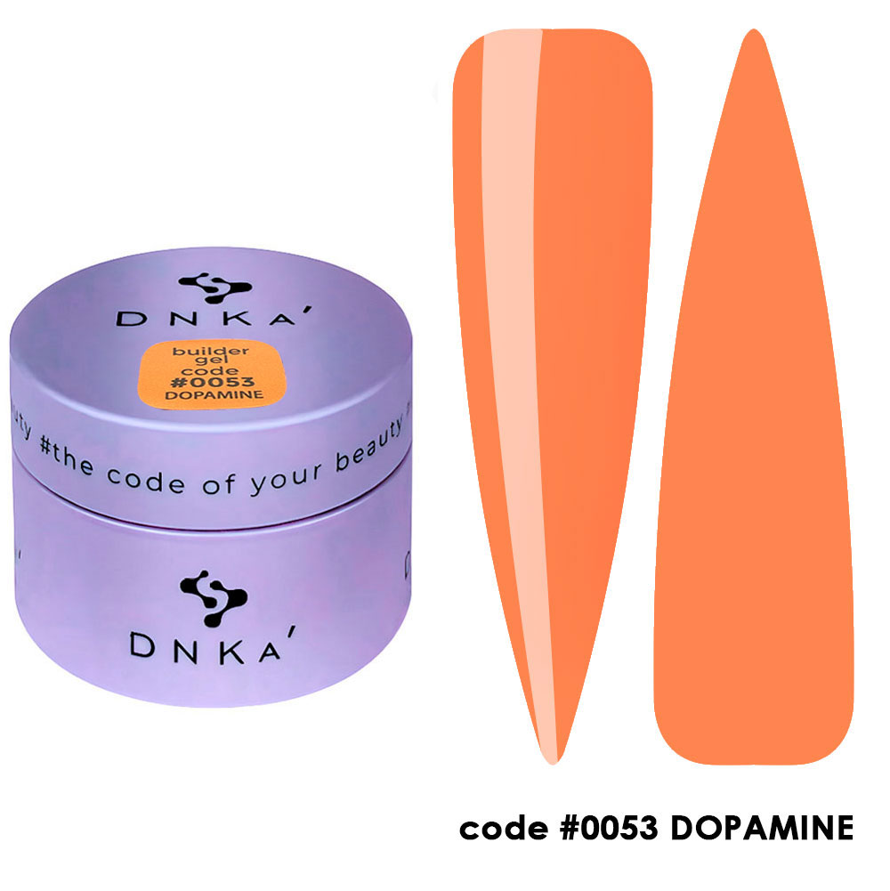 BUILDER GEL DNKa 0053 — Fel Oranje 15ml