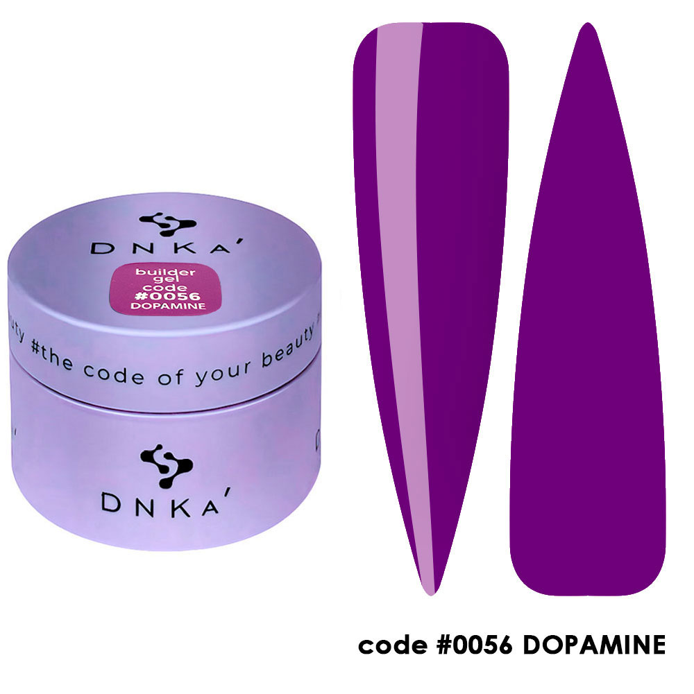 BUILDER GEL DNKa 0056 — Paars 15ml