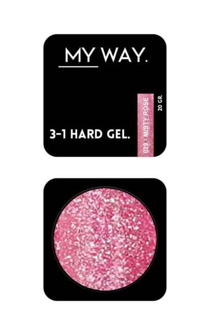 3-1 HARD GEL #029 MISTY ROSE 20ML