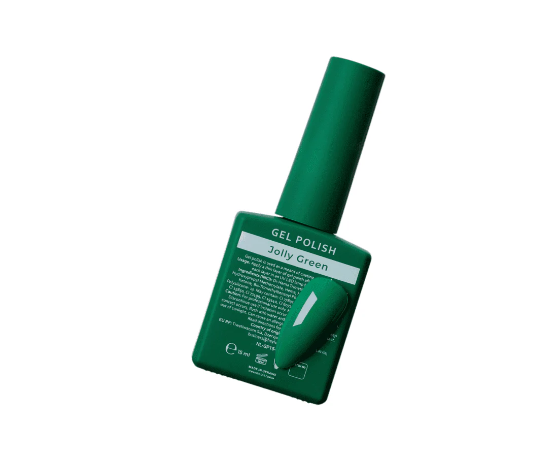 HEYLOVE Gellak JOLLY GREEN, 15ml - Afbeelding 2