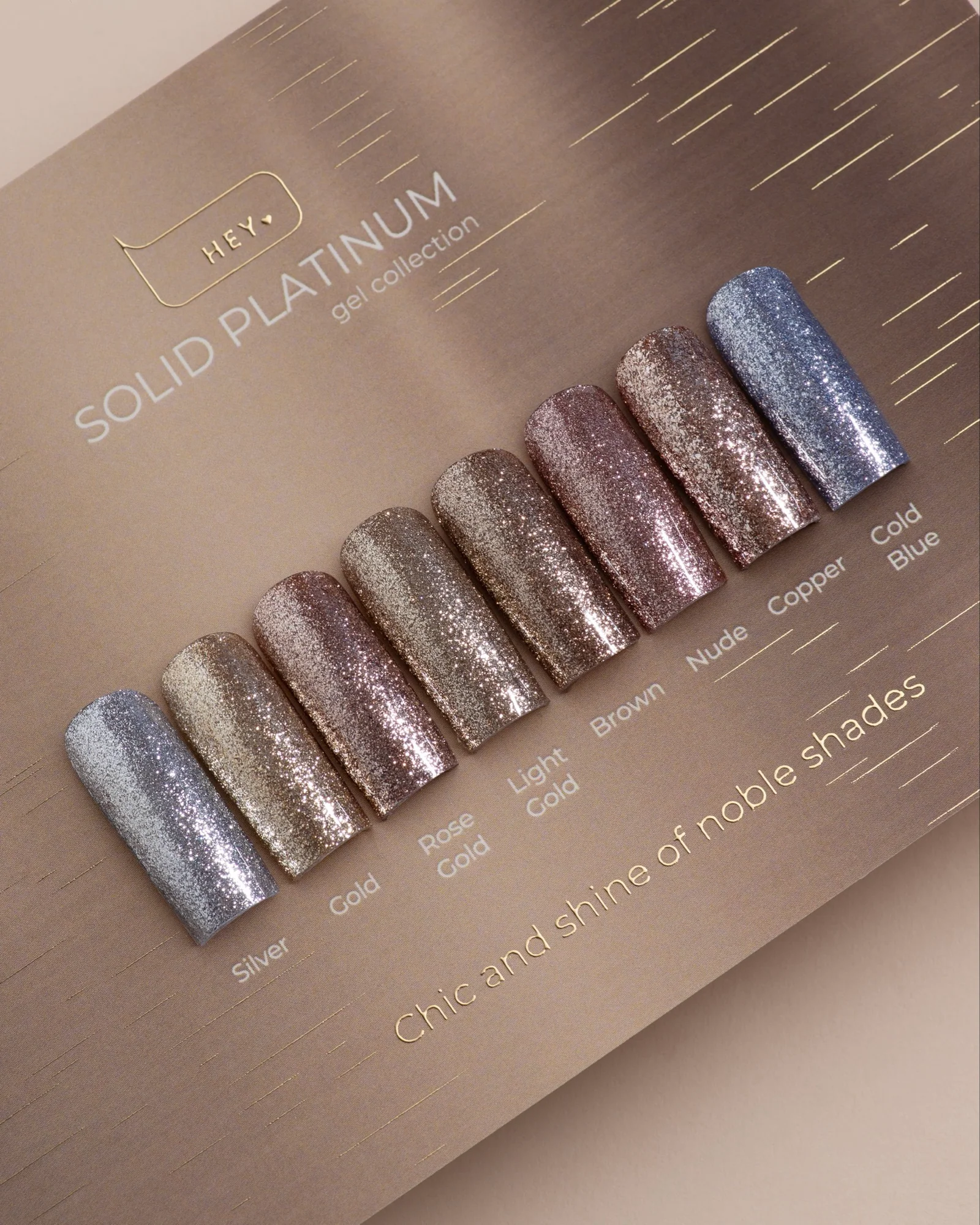 HEYLOVE Solid Platinum Gel ROSE GOLD, 5g - Afbeelding 2